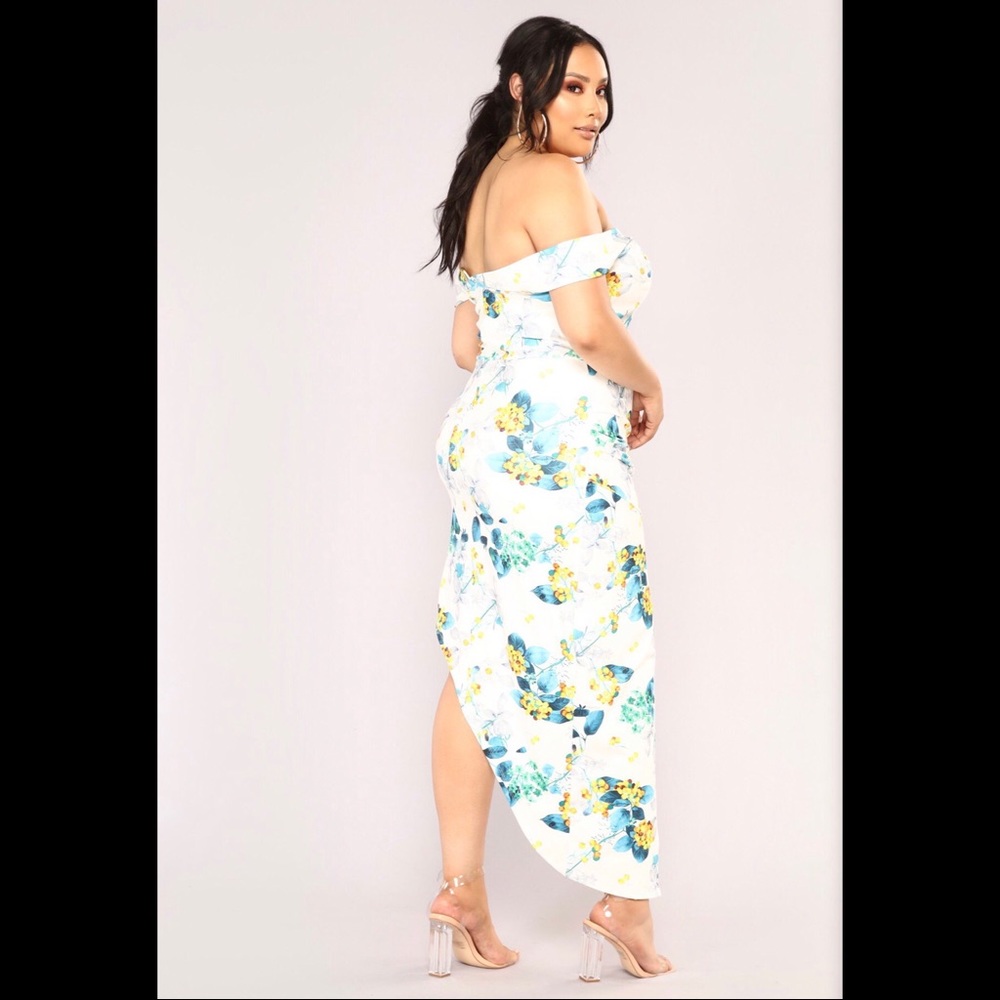 Fashion Nova Flower Market Asymmetrical Dress! - Picture 4 of 4